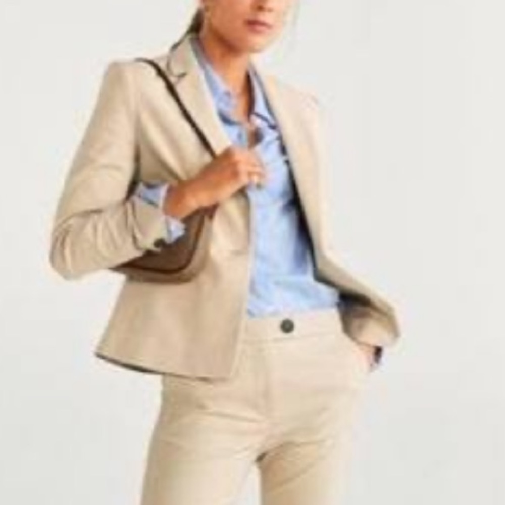 AK Anne Klein One Button Blazer Size 6P